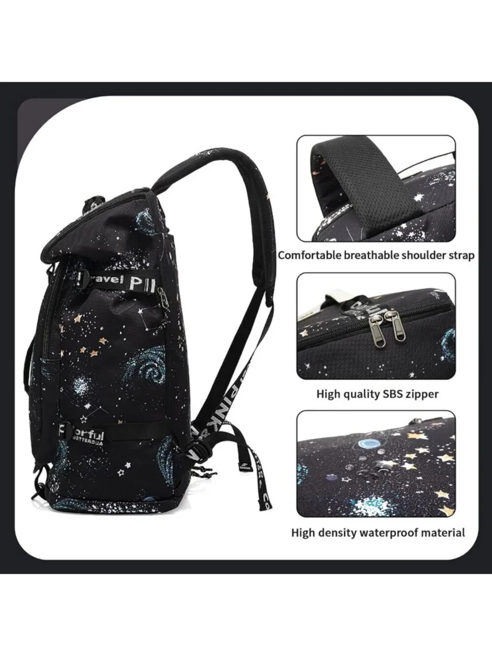 Versatile Waterproof Gym Duffel Backpack with Shoe Compartment & 4 Carry Styles